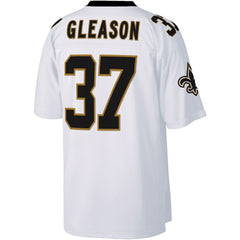 Steve Gleason New Orleans Saints Big & Tall 2006 Retired Player Replica Jersey White - Mitchell & Ness
