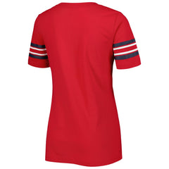St. Louis Cardinals New Era Women's Team Stripe T-Shirt discount