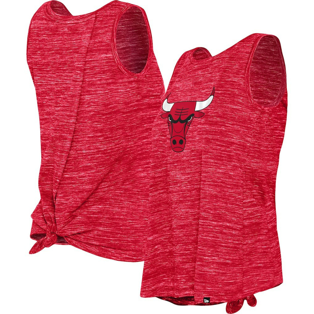New Era - Chicago Bulls Women's Space Dye Active Tank Top - Red