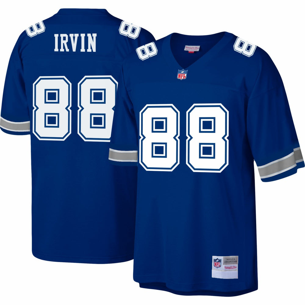 Michael Irvin Dallas Cowboys 1996 Authentic Throwback Retired Player Jersey Royal - Mitchell & Ness