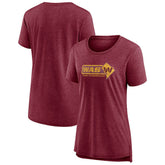 Washington Commanders Women's Hometown First Down T-Shirt Heather Burgundy - Fanatics