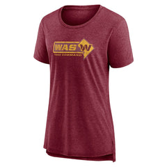 Washington Commanders Women's Hometown First Down T-Shirt Heather Burgundy - Fanatics