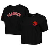 NBA - Toronto Raptors Pro Standard Women's Classics Boxy T-Shirt - Black
