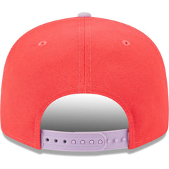 San Francisco 49ers New Era Two-Tone Color Pack 9FIFTY Snapback Hat Red/Lavender - NFL