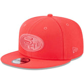 San Francisco 49ers New Era Color Pack Brights 9FIFTY Snapback Hat Scarlet - NFL