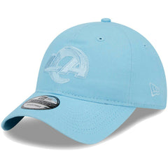 Los Angeles Rams New Era Core Classic 2.0 Brights 9TWENTY Adjustable Hat Light Blue - NFL
