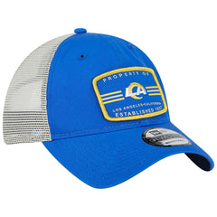 Los Angeles Rams New Era Property Trucker 9TWENTY Adjustable Hat Royal - NFL
