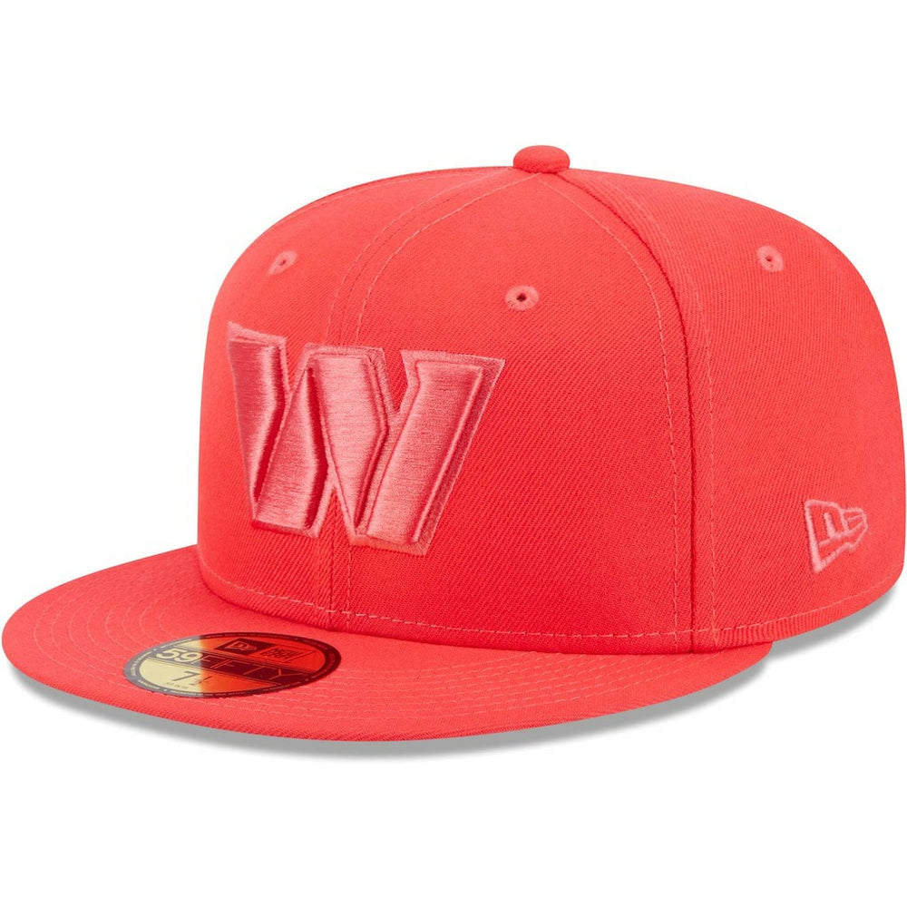 Washington Commanders New Era Color Pack Brights 59FIFTY Fitted Hat Red - NFL