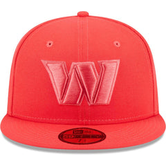 Washington Commanders New Era Color Pack Brights 59FIFTY Fitted Hat Red - NFL