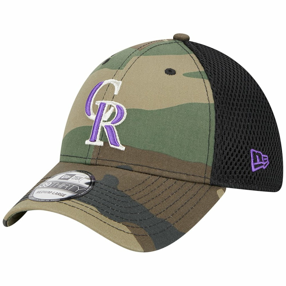 Colorado Rockies New Era Team Neo 39THIRTY Flex Hat Lifestyle