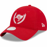 Tampa Bay Buccaneers New Era Women's Leaves 9TWENTY Adjustable Hat Red - NFL