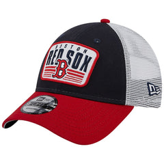 Boston Red Sox New Era Two-Tone Patch 9FORTY Snapback Hat Clearance