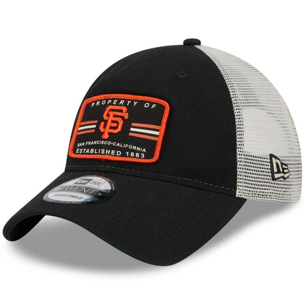 San Francisco Giants New Era Property Trucker 9TWENTY Snapback Hat for sale