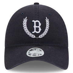 Boston Red Sox New Era Women's Leaves 9TWENTY Adjustable Hat Clearance