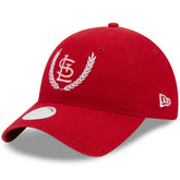 St. Louis Cardinals New Era Women's Leaves 9TWENTY Adjustable Hat Lifestyle