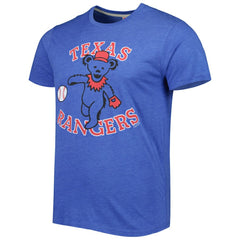 Texas Rangers Homage Grateful Dead Tri-Blend T-Shirt On Sale