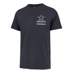 Dallas Cowboys '47 Open Field Franklin T-Shirt Navy - 47 brand