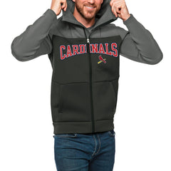 St. Louis Cardinals Antigua Wordmark Protect Full-Zip Hoodie discount
