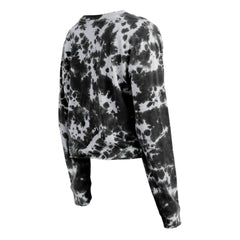Chicago White Sox New Era Women's Tie-Dye Cropped Long Sleeve T-Shirt On Sale