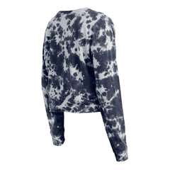 Washington Nationals New Era Women's Tie-Dye Cropped Long Sleeve T-Shirt for sale