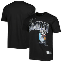 NBA - Brooklyn Nets Pro Standard Hometown Chenille T-Shirt - Black