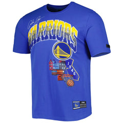 NBA - Golden State Warriors Pro Standard Hometown Chenille T-Shirt - Royal