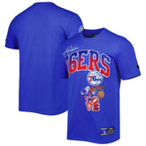 NBA - Philadelphia 76ers Pro Standard Hometown Chenille T-Shirt - Royal