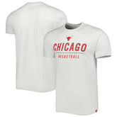 NBA - Chicago Bulls Sportiqe Unisex Turbo Tri-Blend T-Shirt - Ash