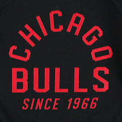 NBA - Chicago Bulls Sportiqe Women's Ashlyn Brava Raglan Pullover Sweatshirt - Black
