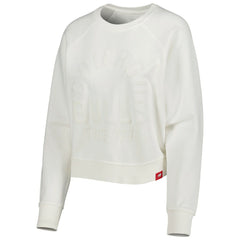 NBA - Chicago Bulls Sportiqe Women's Ashlyn Brava Raglan Pullover Sweatshirt - Cream