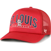St. Louis Cardinals '47 Backhaul Foam Trucker Snapback Hat Sale