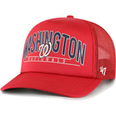 Washington Nationals '47 Backhaul Foam Trucker Snapback Hat Sale