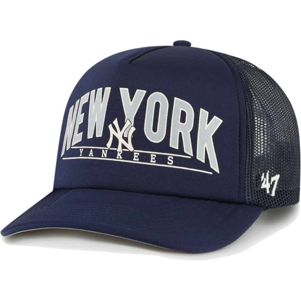 New York Yankees '47 Backhaul Foam Trucker Snapback Hat for sale