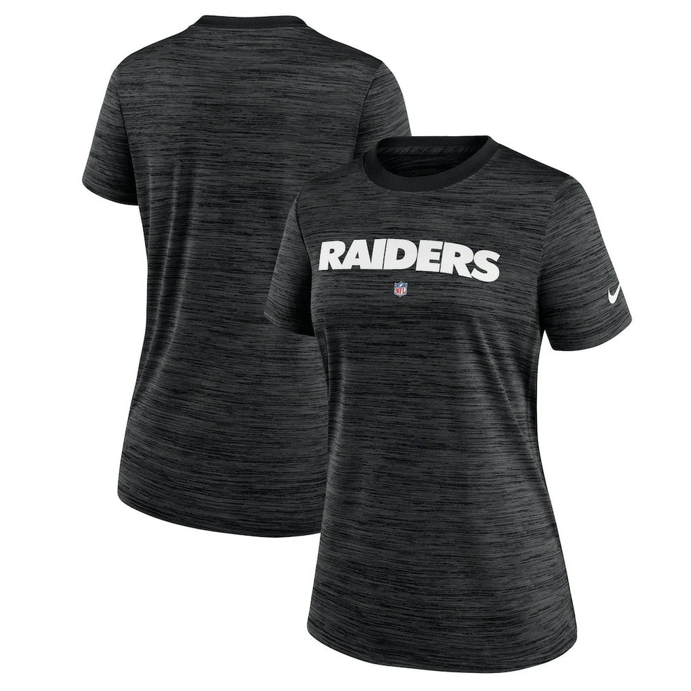 Las Vegas Raiders Women's Sideline Velocity Performance T-Shirt Black - Nike
