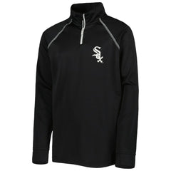 Chicago White Sox Stitches Youth Team Raglan Quarter-Zip Jacket discount