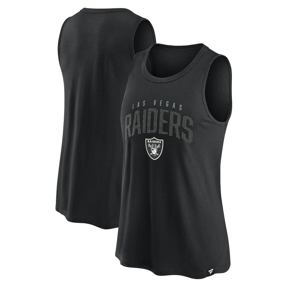 Las Vegas Raiders Women's Classic Rhine Tank Top Black - Fanatics