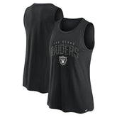 Las Vegas Raiders Women's Classic Rhine Tank Top Black - Fanatics