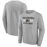 Philadelphia Flyers - Fanatics Fierce Competitor Pullover Sweatshirt Heather Charcoal