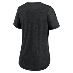 New Orleans Saints Women's Local Fashion Tri-Blend T-Shirt Heather Black - Nike