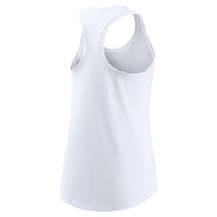 Atlanta Falcons Women's Tri-Blend Scoop Neck Racerback Tank Top White - Nike