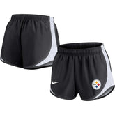 Pittsburgh Steelers Women's Performance Tempo Shorts Black - Nike