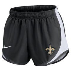 New Orleans Saints Women's Performance Tempo Shorts Black - Nike