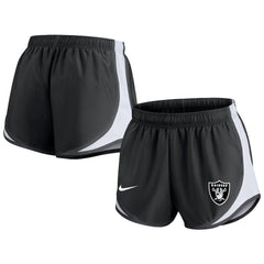 Las Vegas Raiders Women's Performance Tempo Shorts Black - Nike