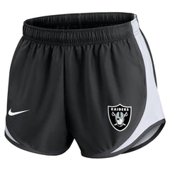 Las Vegas Raiders Women's Performance Tempo Shorts Black - Nike