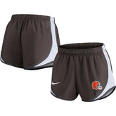 Cleveland Browns Women's Performance Tempo Shorts Brown - Nike