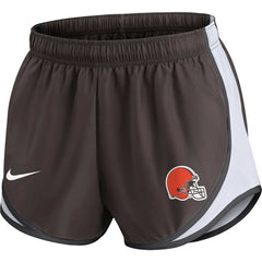 Cleveland Browns Women's Performance Tempo Shorts Brown - Nike