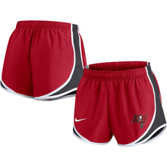 Tampa Bay Buccaneers Women's Performance Tempo Shorts Red - Nike