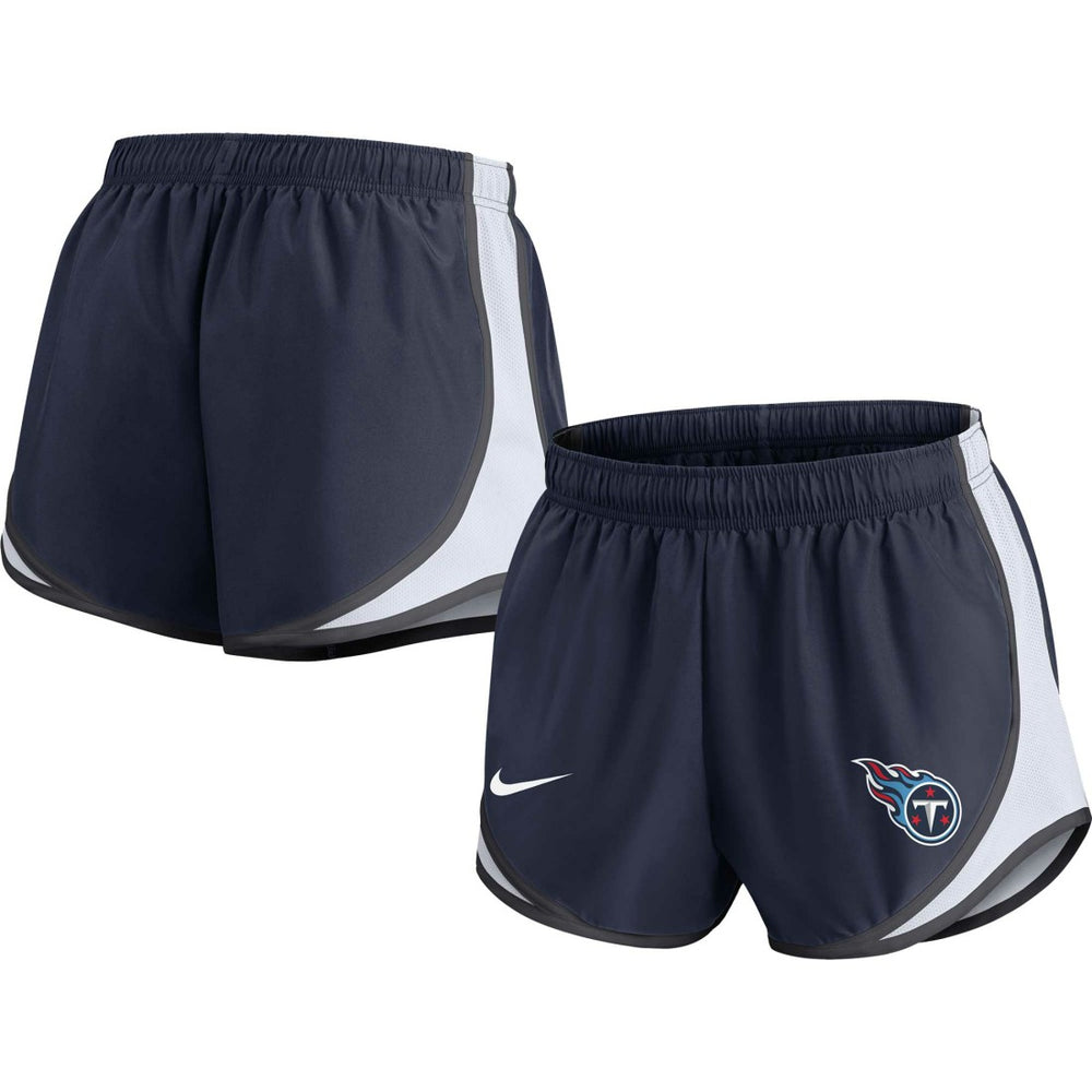 Tennessee Titans Women's Performance Tempo Shorts Navy - Nike