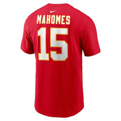 Patrick Mahomes Kansas City Chiefs Player Name & Number T-Shirt Red - Nike