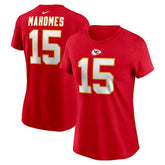 Patrick Mahomes Kansas City Chiefs Women's Player Name & Number T-Shirt Red - Nike